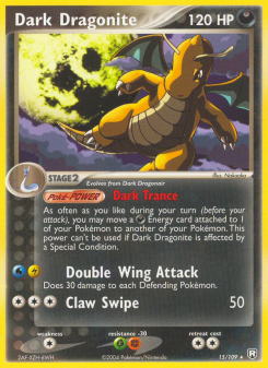 Dark Dragonite - pokemon TCG Card