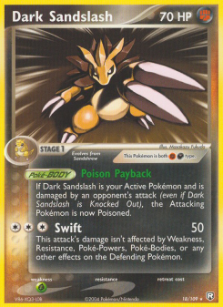Dark Sandslash - pokemon TCG Card