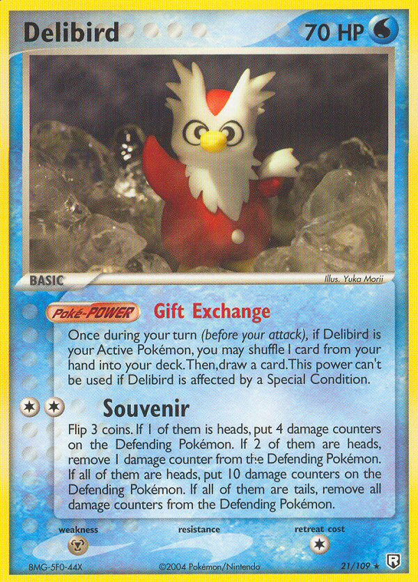 Delibird - Pokémon TCG Card