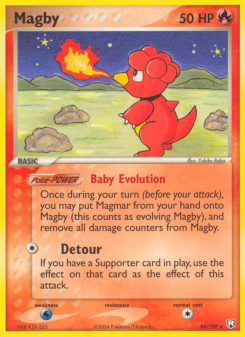 Magby - pokemon TCG Card