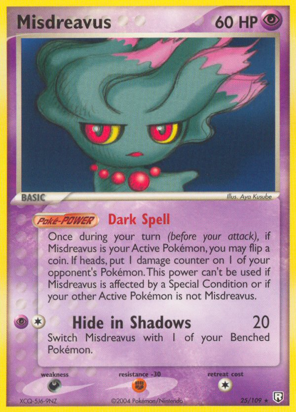 Misdreavus - Pokémon TCG Card