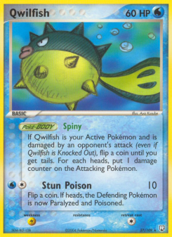 Qwilfish - pokemon TCG Card