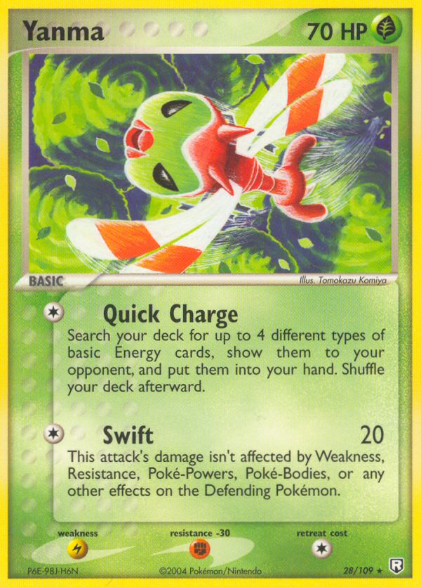 Yanma - Pokémon TCG Card
