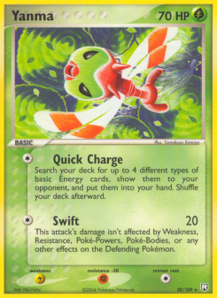Yanma - pokemon TCG Card
