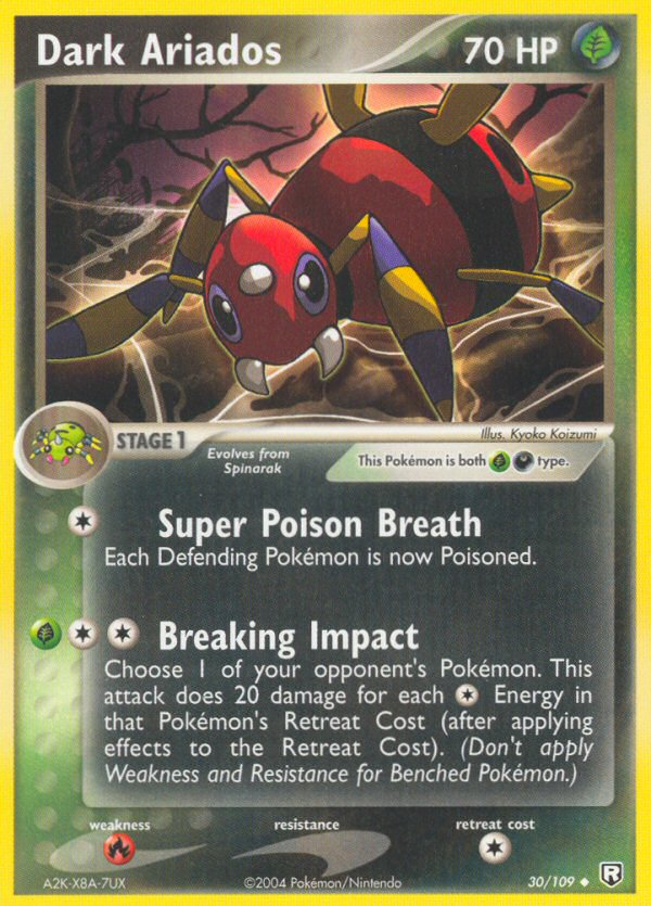 Dark Ariados - Pokémon TCG Card