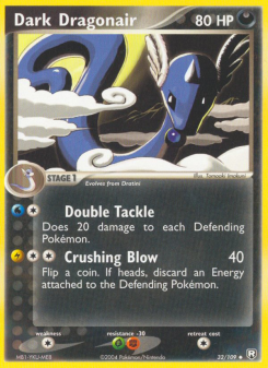 Dark Dragonair - pokemon TCG Card