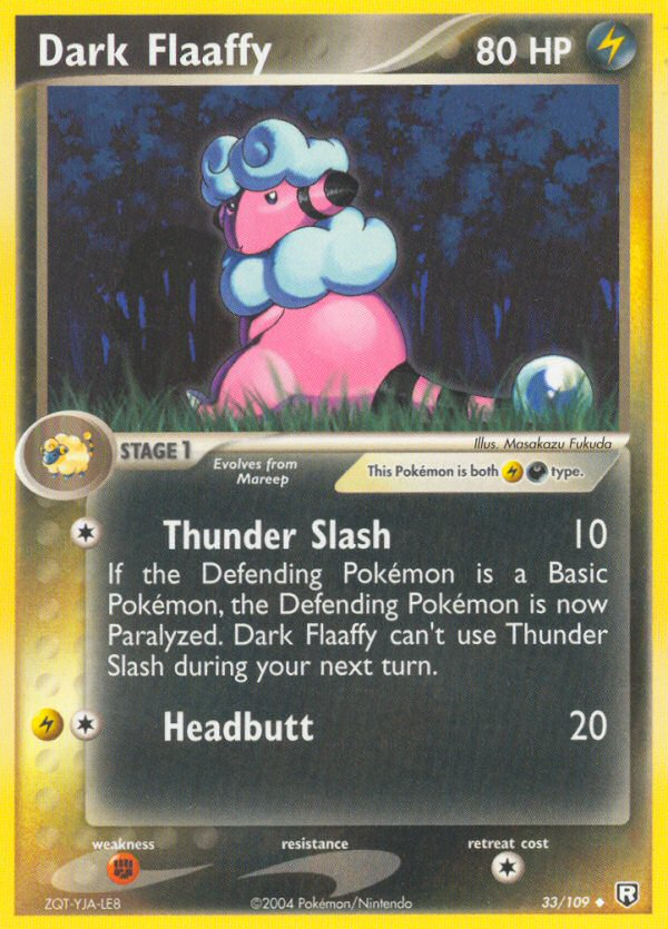 Dark Flaaffy - Pokémon TCG Card