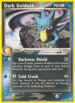Dark Golduck - pokemon TCG Card