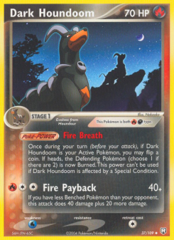 Dark Houndoom - pokemon TCG Card