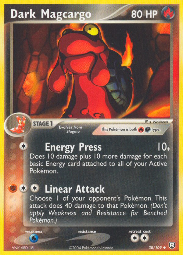 Dark Magcargo - Pokémon TCG Card