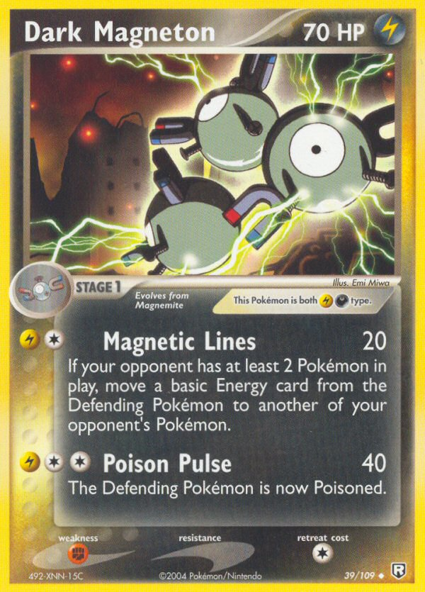 Dark Magneton - Pokémon TCG Card
