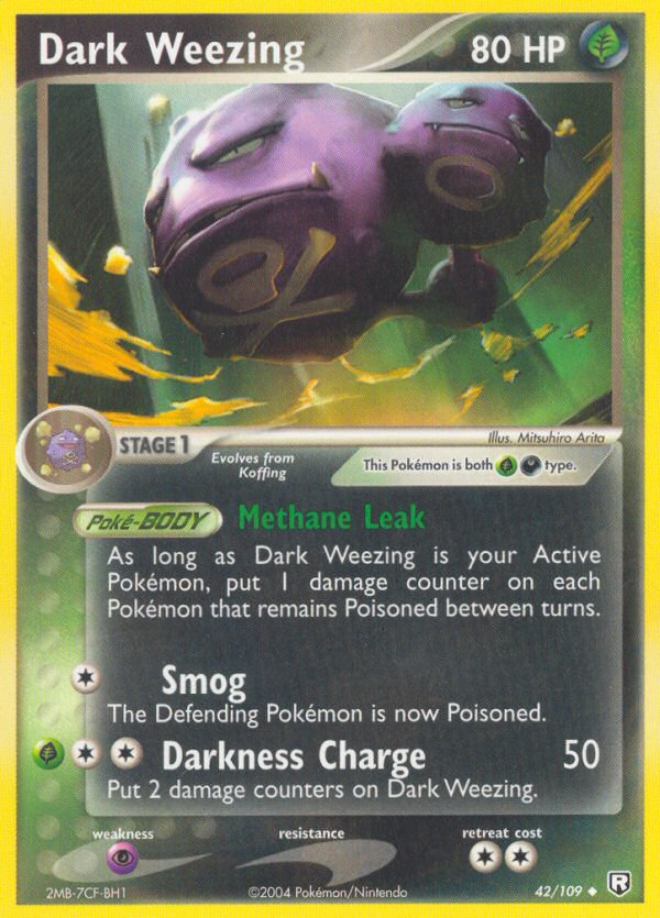 Dark Weezing - Pokémon TCG Card