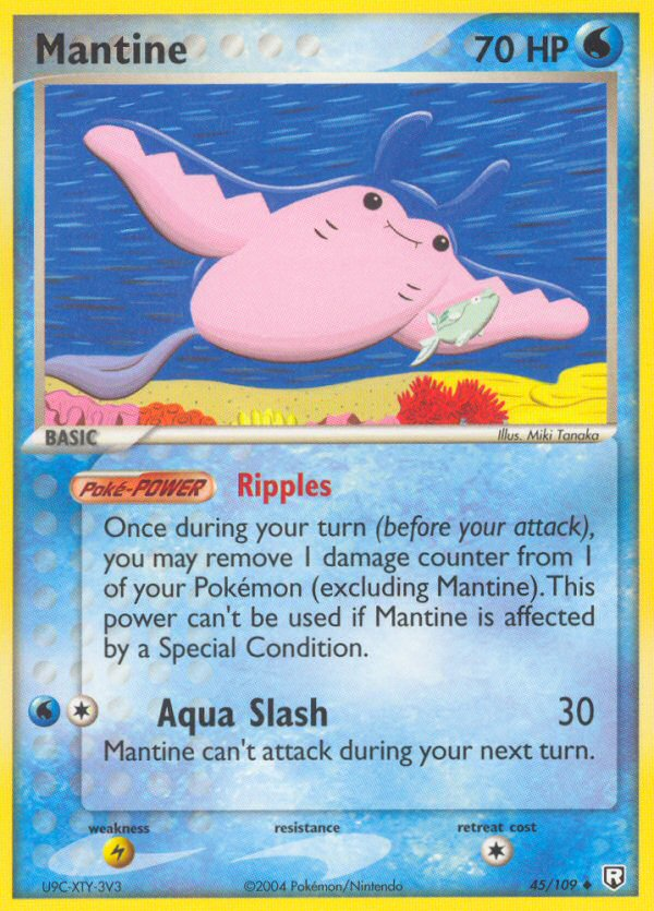 Mantine - Pokémon TCG Card