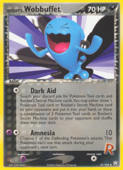 Rocket's Wobbuffet - pokemon TCG Card