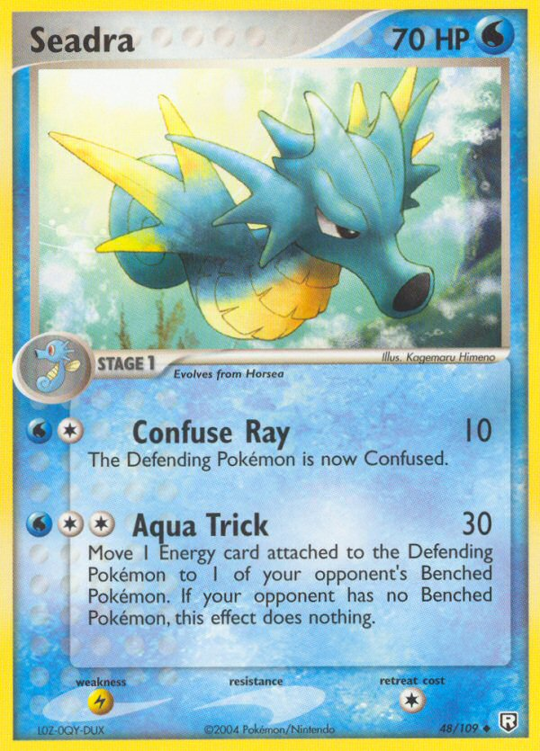 Seadra - Pokémon TCG Card