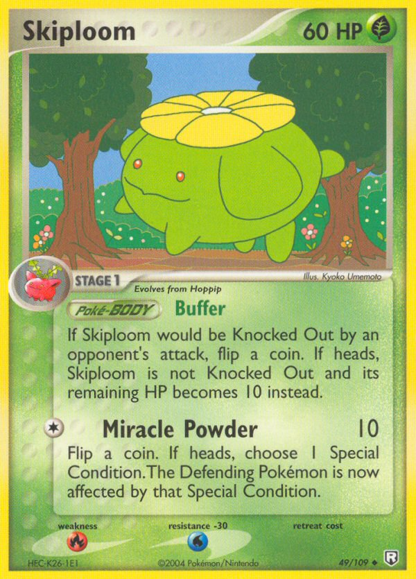Skiploom - Pokémon TCG Card
