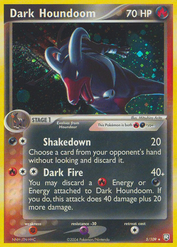 Dark Houndoom - Pokémon TCG Card
