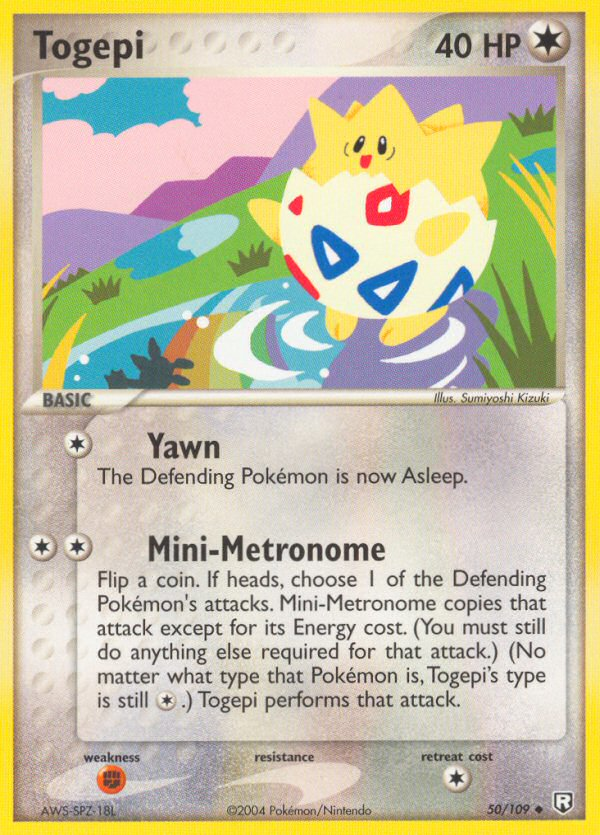 Togepi - Pokémon TCG Card