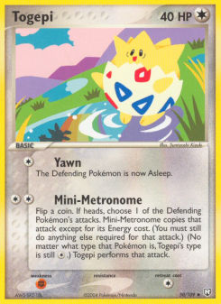 Togepi - pokemon TCG Card