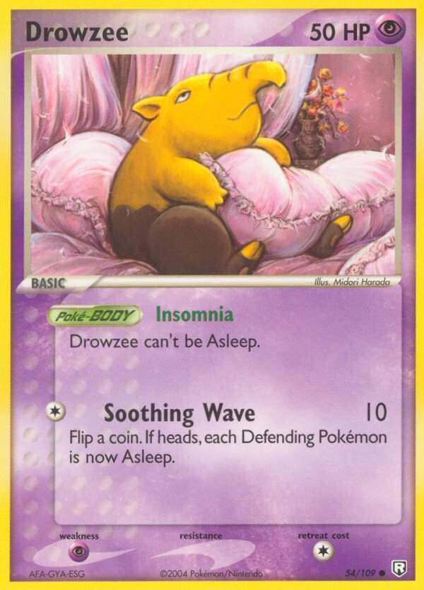 Drowzee - Pokémon TCG Card