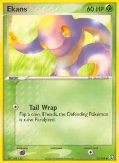 Ekans - pokemon TCG Card