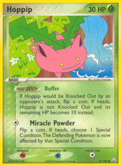 Hoppip - pokemon TCG Card