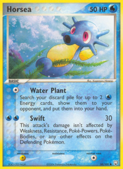 Horsea - pokemon TCG Card