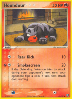 Houndour - pokemon TCG Card