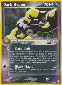 Dark Hypno - pokemon TCG Card