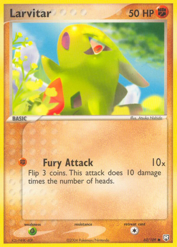 Larvitar - Pokémon TCG Card