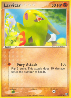 Larvitar - pokemon TCG Card