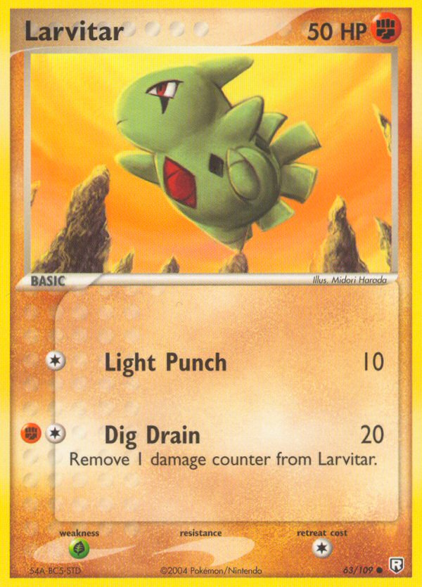 Larvitar - Pokémon TCG Card