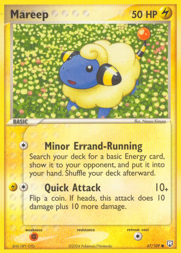Mareep - Pokémon TCG Card