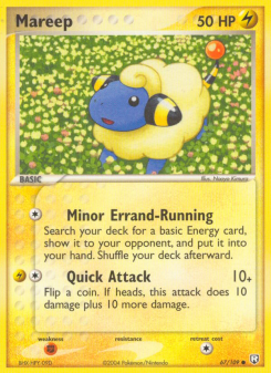 Mareep - pokemon TCG Card