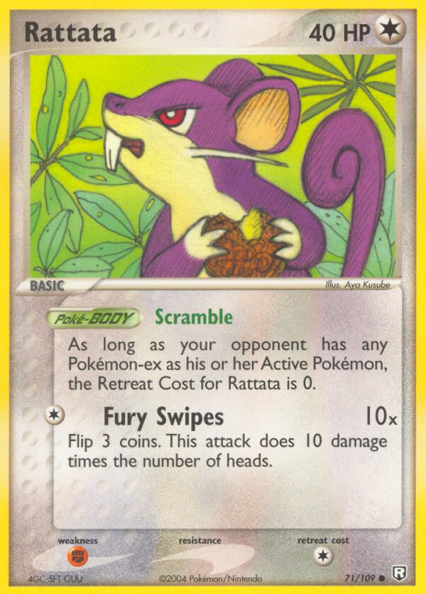 Rattata - Pokémon TCG Card