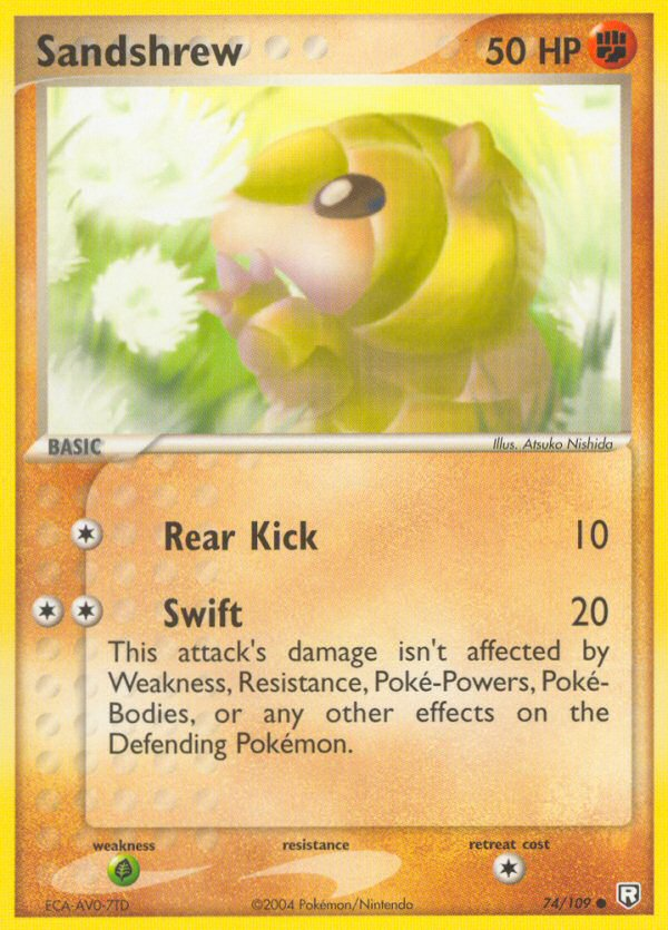 Sandshrew - Pokémon TCG Card