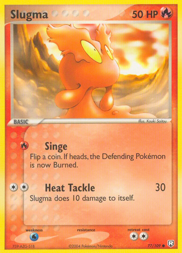 Slugma - Pokémon TCG Card