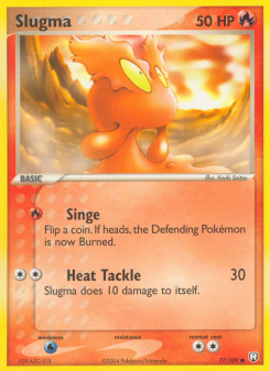 Slugma - pokemon TCG Card