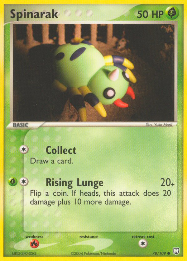 Spinarak - Pokémon TCG Card