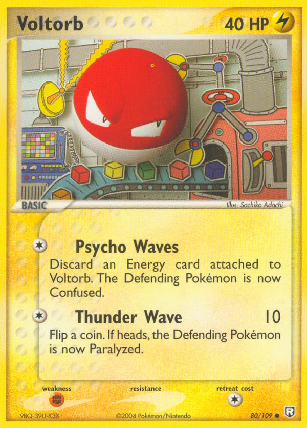 Voltorb - Pokémon TCG Card