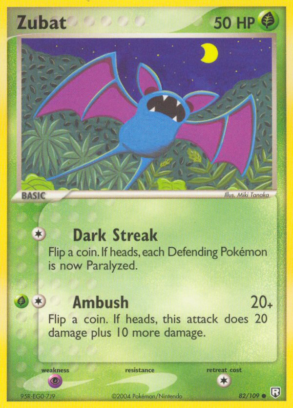 Zubat - Pokémon TCG Card