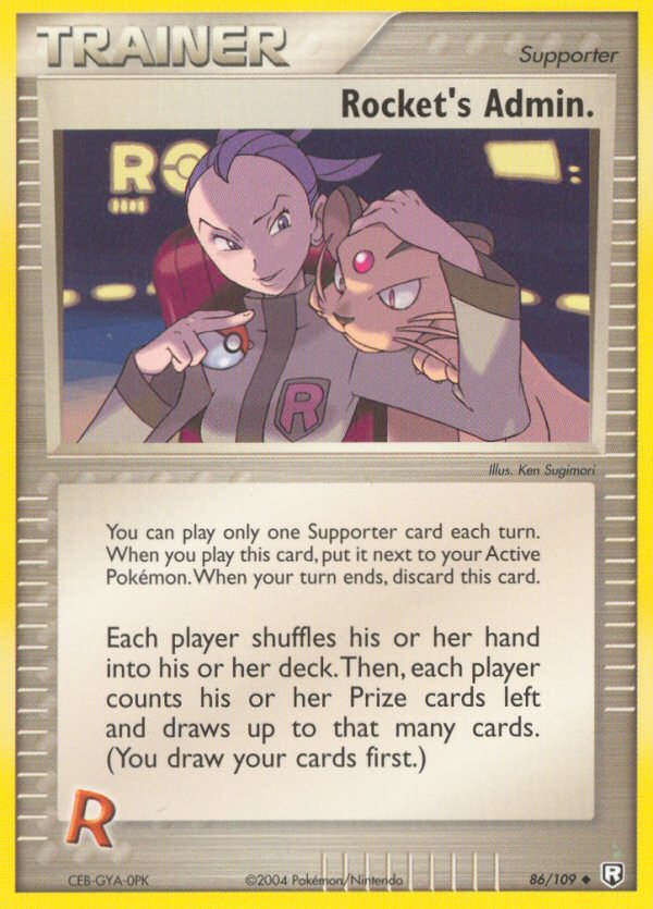 Rocket's Admin. - Pokémon TCG Card