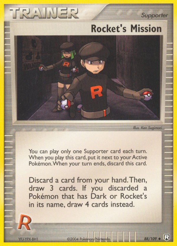 Rocket's Mission - Pokémon TCG Card