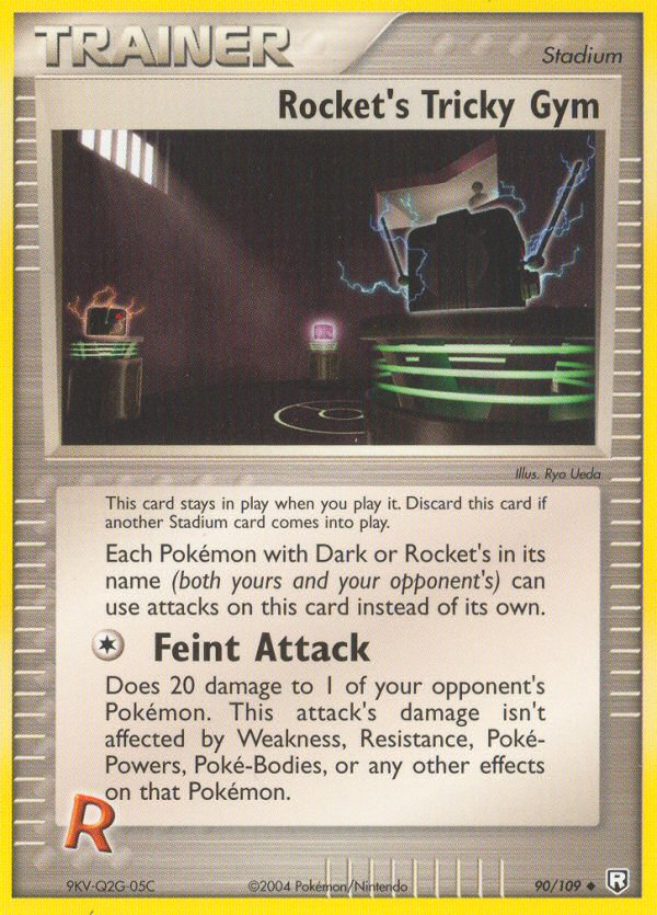 Rocket's Tricky Gym - Pokémon TCG Card