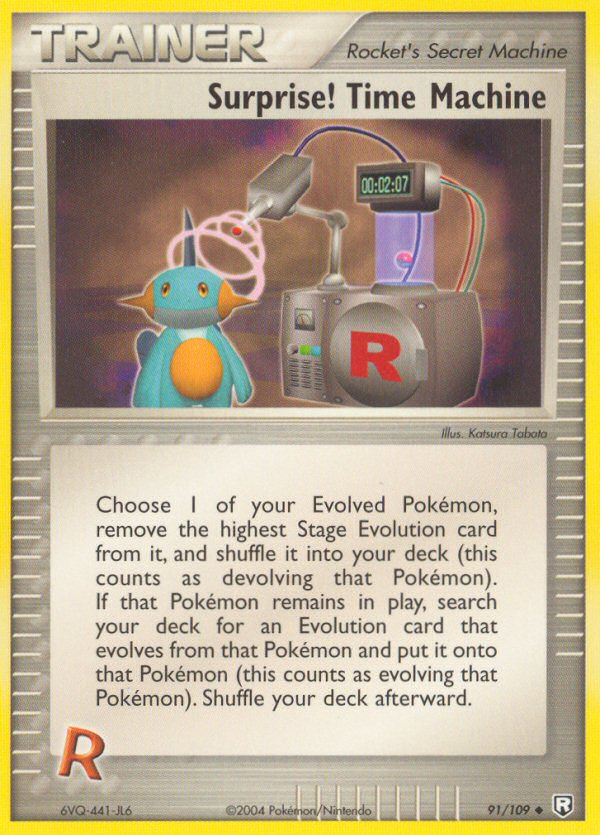Surprise! Time Machine - Pokémon TCG Card