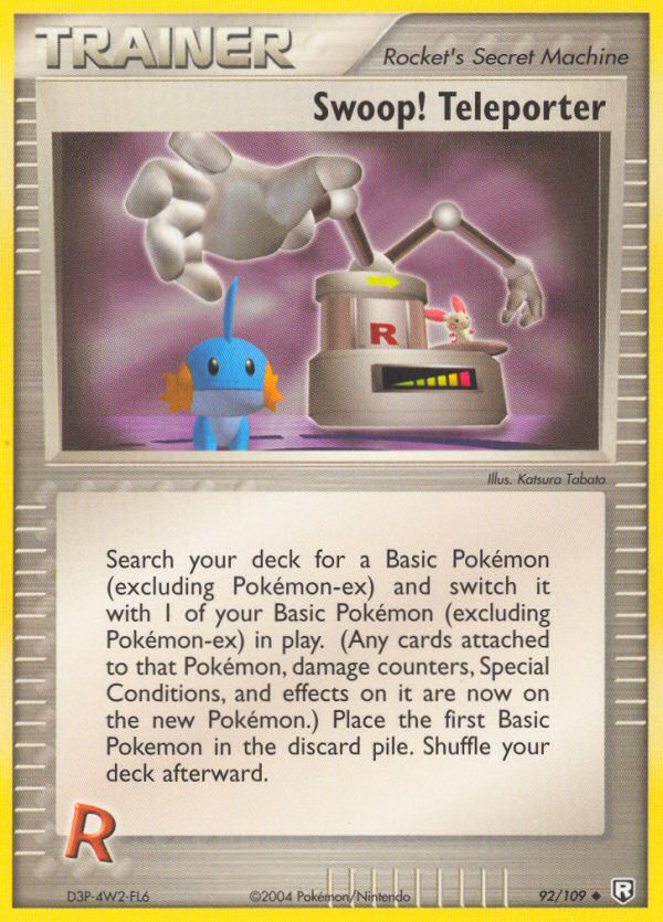 Swoop! Teleporter - Pokémon TCG Card