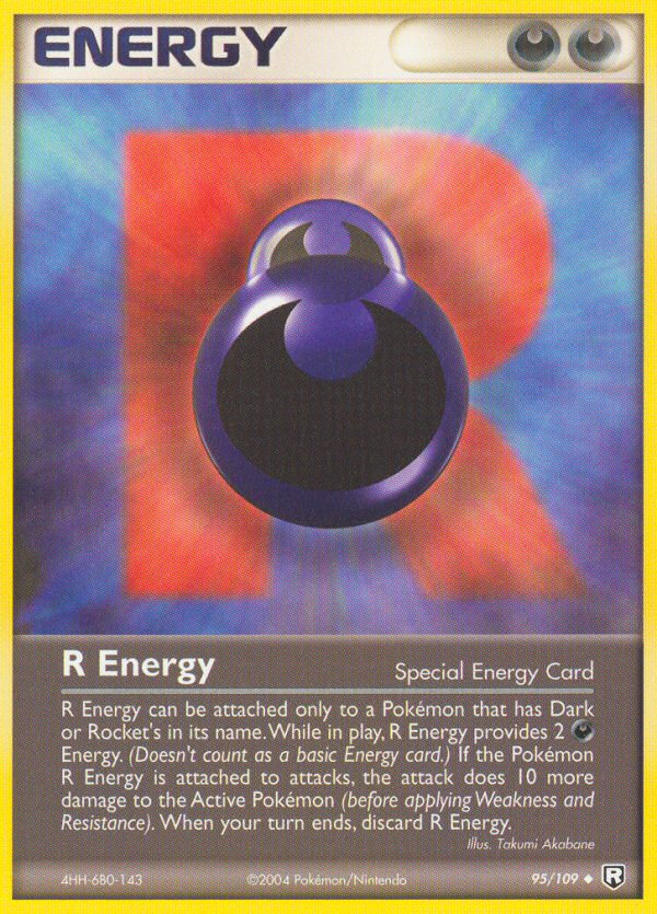 R Energy - Pokémon TCG Card