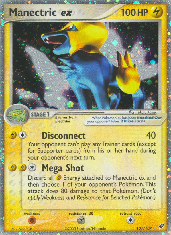 Manectric ex - Pokémon TCG Card