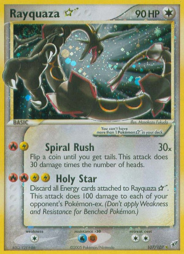 Rayquaza Star - Pokémon TCG Card