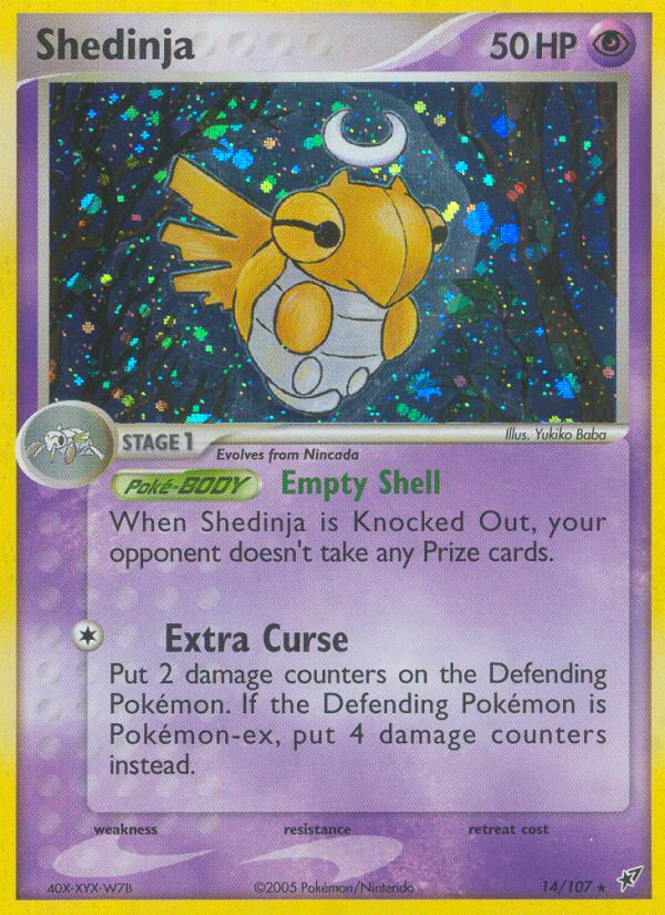 Shedinja - Pokémon TCG Card